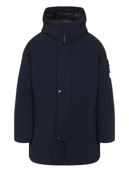  Stone Island Micro-twill Primaloft Coat - Blue 