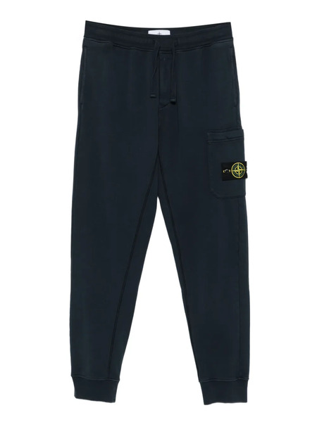  Stone Island Patch-pocket Drawstring Trousers - Blue 
