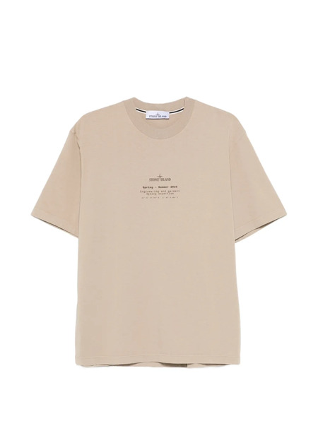  Stone Island Printed T-shirt - Neutrals 