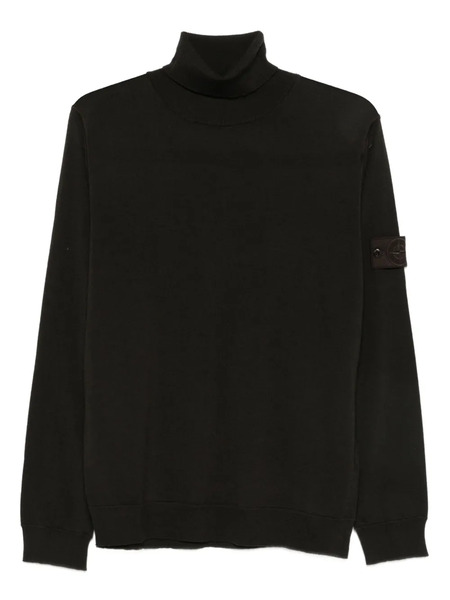  Stone Island Roll-neck Sweater - Brown 