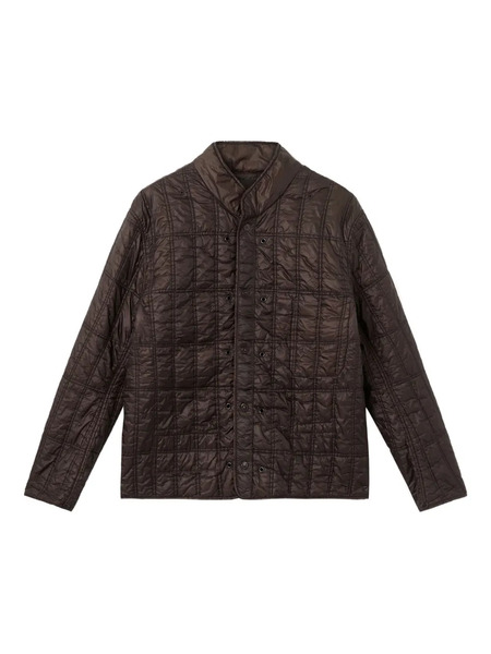 Stone Island Zip-up Padded Jacket - Brown 