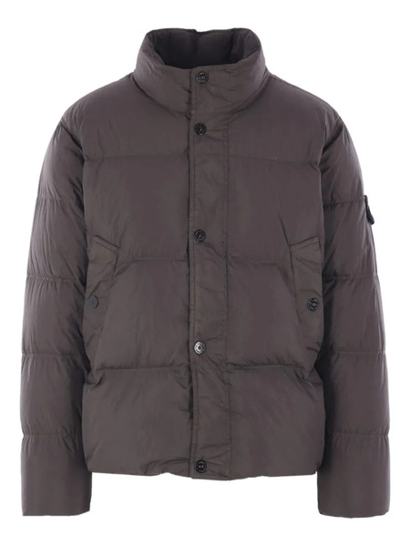  Stone Island Zip-up Padded Jacket - Grey 
