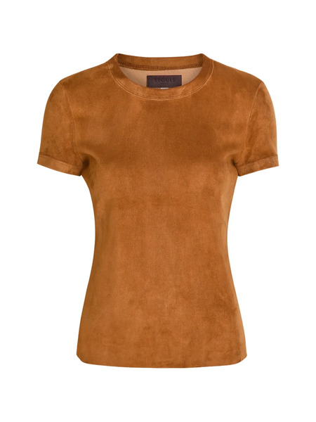  Stouls Crew-neck T-shirt - Brown 
