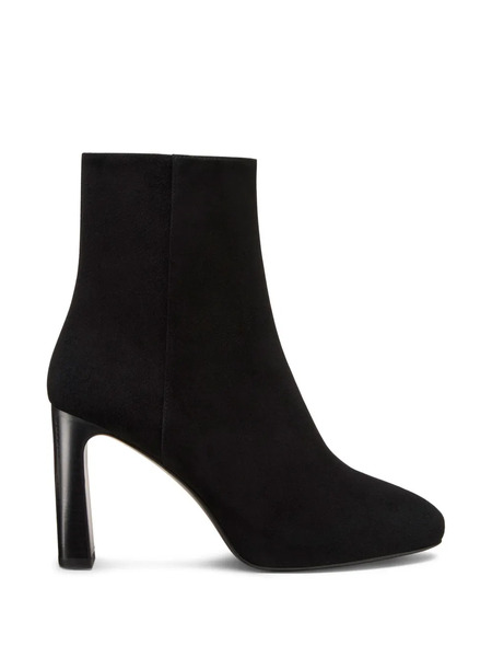  Stuart Weitzman Babette Platform Zip Ankle Boots - Black 