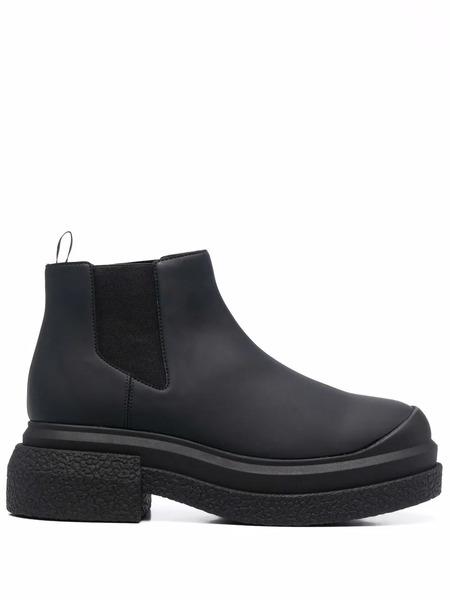  Stuart Weitzman Charli Platform Ankle Boots - Black 