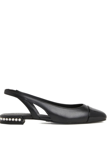  Stuart Weitzman Crystal Slingback - Black 