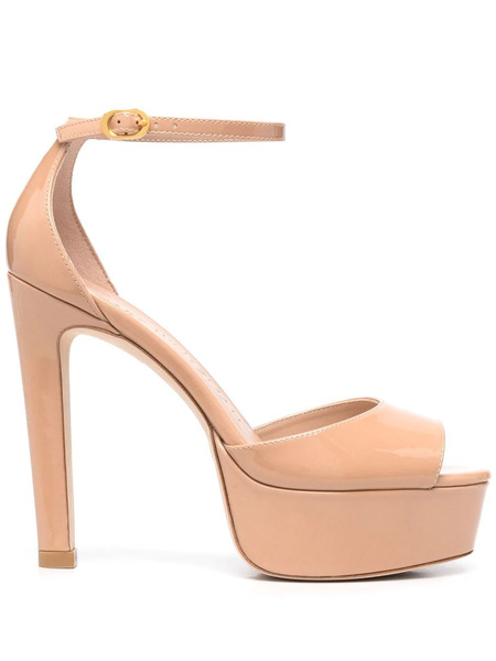  Stuart Weitzman Disco Platform Sandals - Brown 