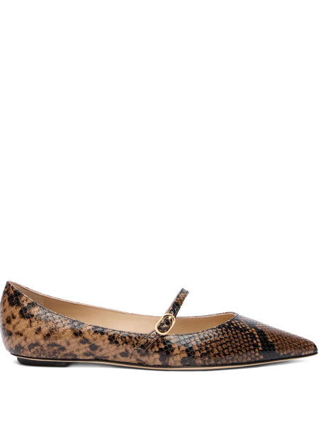  Stuart Weitzman Emilia Ballet Flats - Brown 