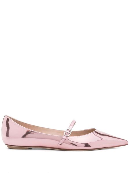  Stuart Weitzman Emilia Ballet Flats - Pink 