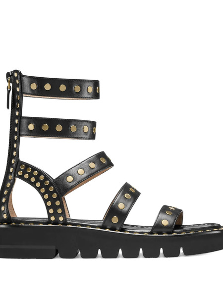  Stuart Weitzman Gala Lift Sandals - Black 