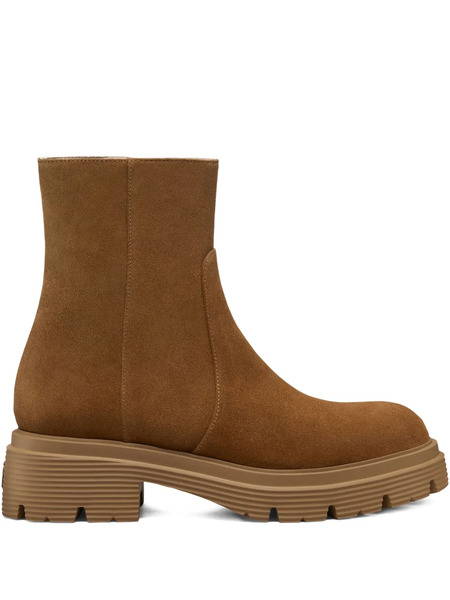  Stuart Weitzman Hudson Lite Zipped Boots - Brown 