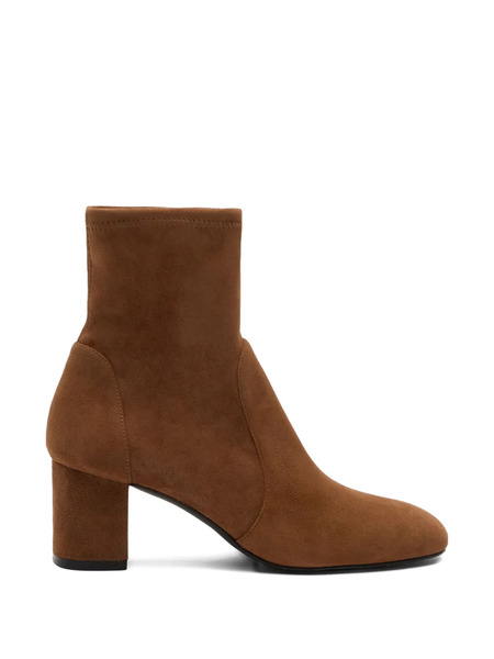  Stuart Weitzman Lucie Block-heel Boots - Brown 