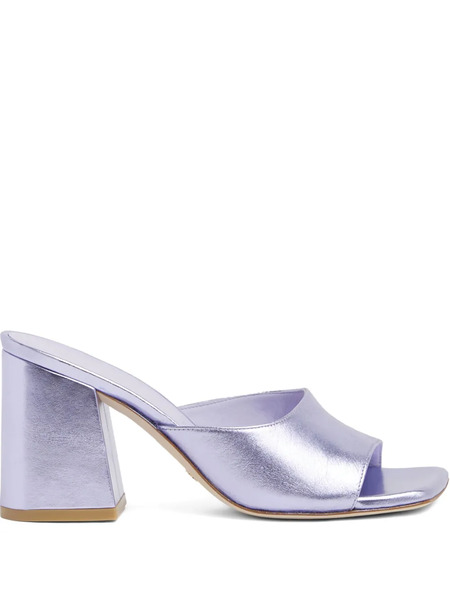  Stuart Weitzman 85mm Tia Mules - Purple 