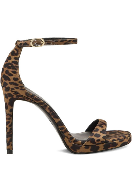  Stuart Weitzman Platform Ankle-strap Sandals - Brown 