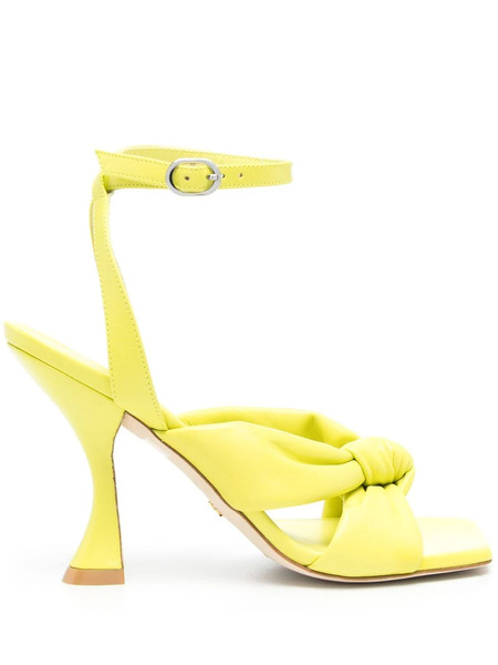  Stuart Weitzman Playa Ankle Strap 100 Sandals - Green 