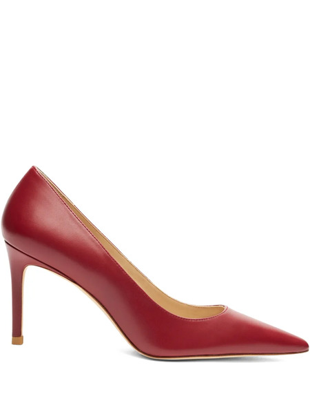  Stuart Weitzman Pointed-toe Stiletto Pumps - Red 