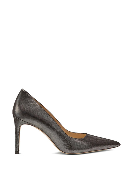  Stuart Weitzman Power Pointed Pump - Silver 