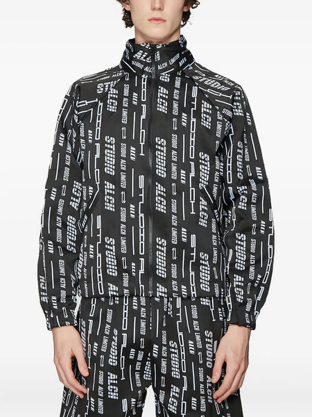  Studio Alch Logo-motif Track Jacket - Black 