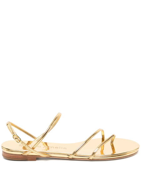  Studio Amelia Helix Flat Sandals - Gold 