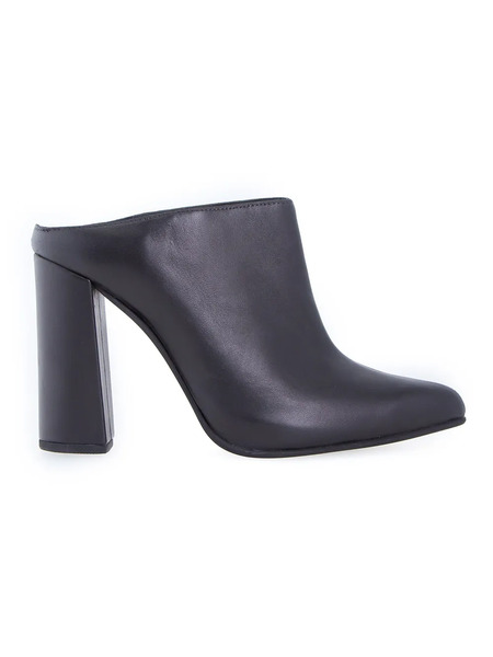  Studio Chofakian Leather Mules - Black 