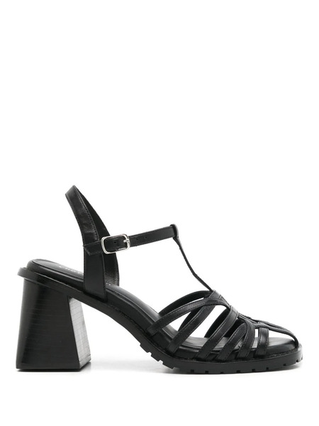  Studio Chofakian Studio 132 Leather Sandals - Black 