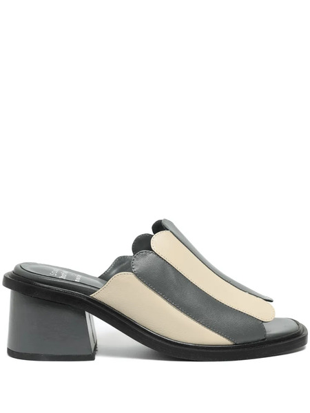  Studio Chofakian Studio 125 45mm Leather Sandals - Grey 