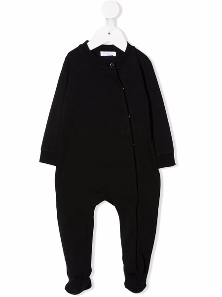  Studio Clay Round-neck Organic Cotton Pajamas - Black 