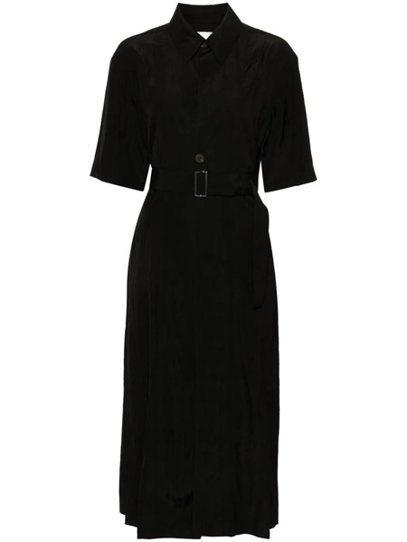  Studio Nicholson Arden Midi Shirt Dress - Black 