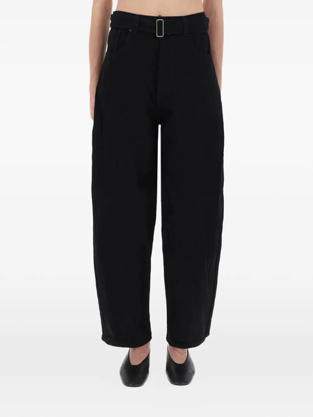  Studio Nicholson Belted Trousers - Black 