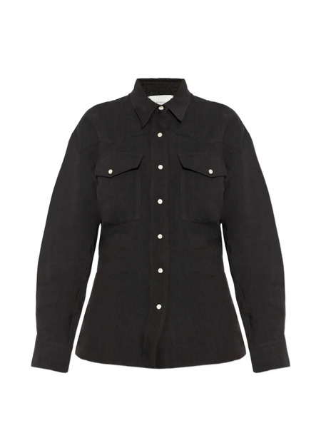  Studio Nicholson Buttoned Pocket Shirt - Black 