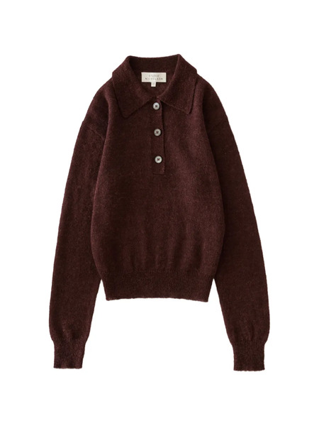  Studio Nicholson Chesapeake Polo Top - Red 