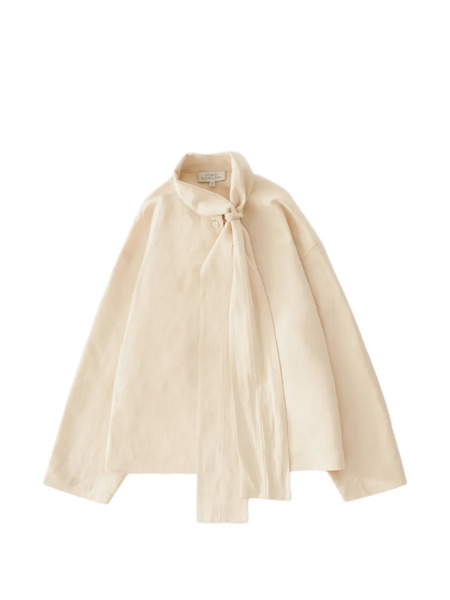  Studio Nicholson Colt Tie Blouse - Neutrals 