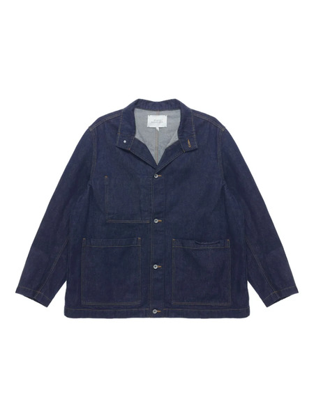  Studio Nicholson Crinkle Denim Jacket - Blue 