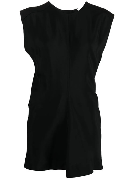  Studio Nicholson Garda Gathered Tank Top - Black 