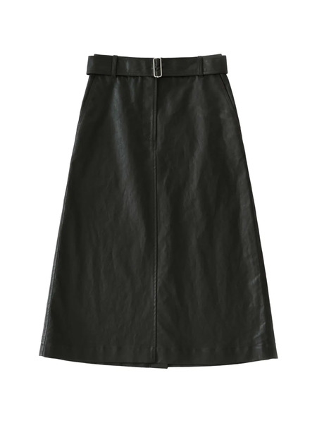 Studio Nicholson Grasse A-line Midi Skirt - Black 