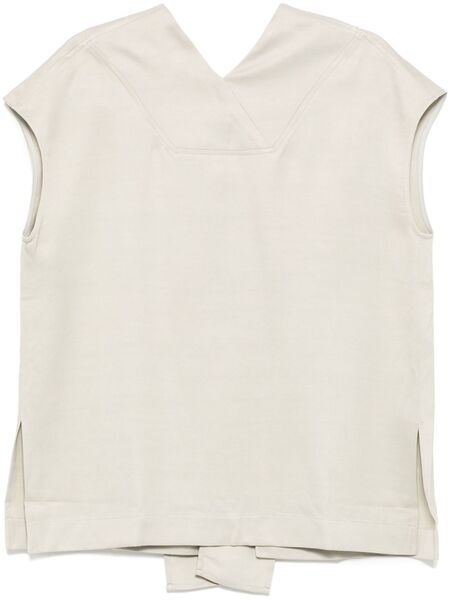  Studio Nicholson Greer Crossover Top - White 