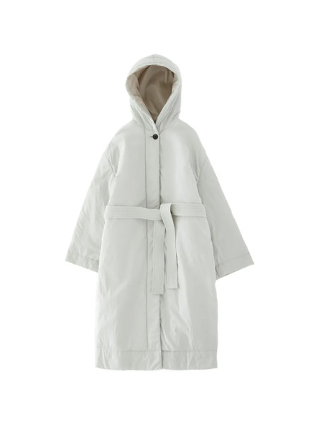  Studio Nicholson Kariba Hooded Belted Coat - Neutrals 