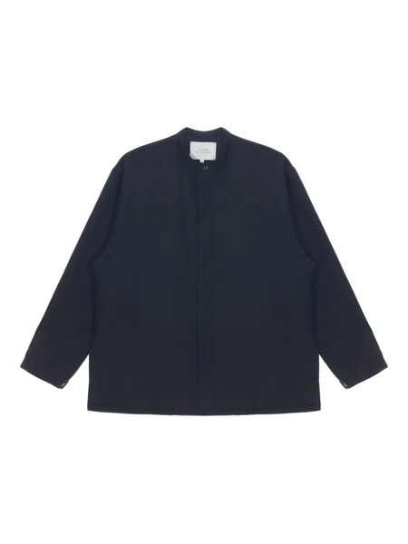  Studio Nicholson Karst Grandad-collar Shirt - Black 