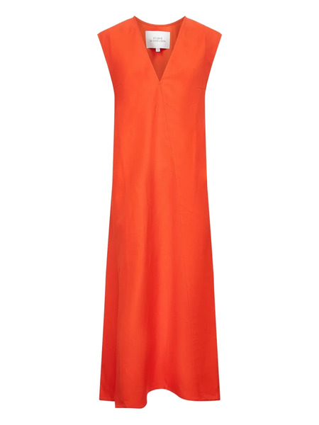  Studio Nicholson Lise Maxi Dress - Orange 
