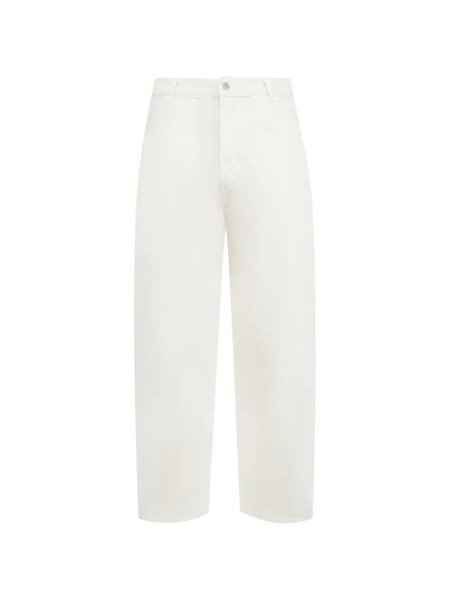  Studio Nicholson Logo-patch Jeans - White 