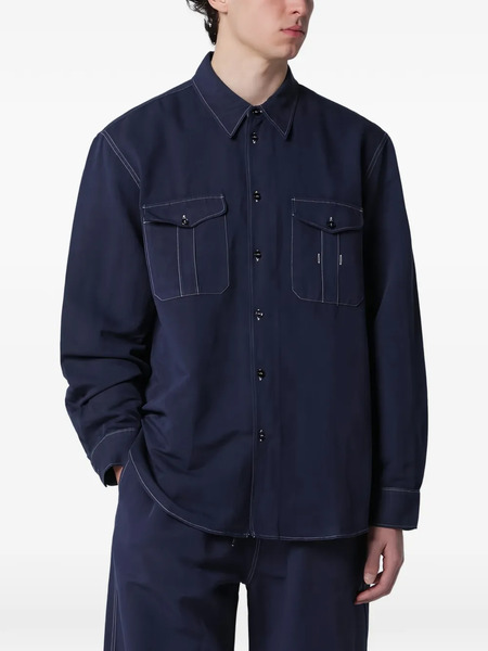  Studio Nicholson Louro Shirt - Blue 
