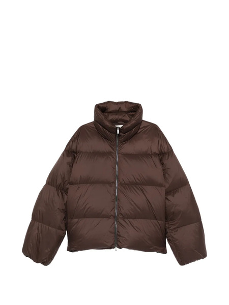  Studio Nicholson Massey Funnel Neck Jacket - Brown 