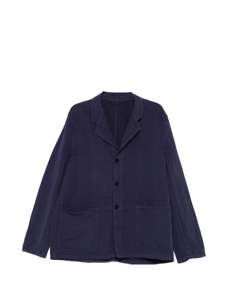 Studio Nicholson Patch-pocket Single-breasted Jacket - Blue 