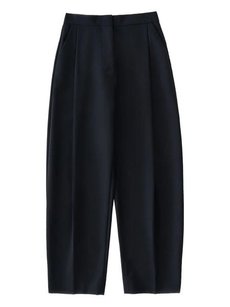  Studio Nicholson Pleated Wide-leg Trousers - Blue 