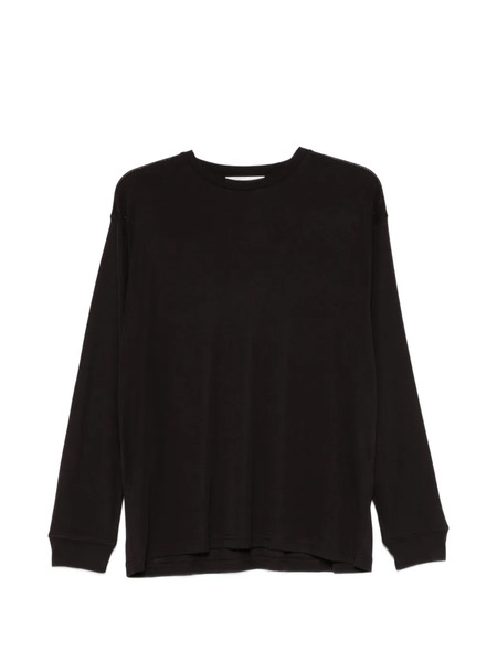  Studio Nicholson Simmons Long-sleeved Topstitch T-shirt - Black 