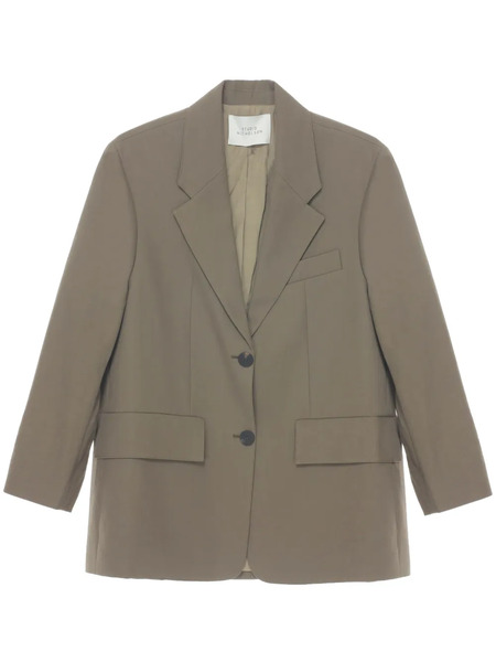  Studio Nicholson Single-breasted Blazer - Brown 