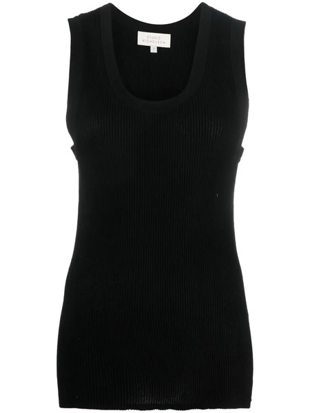  Studio Nicholson Sleeveless Knitted Top - Black 