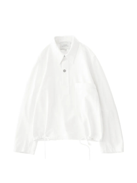 Studio Nicholson Stowe Two-button Shirt - White 