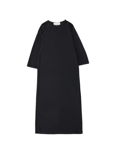  Studio Nicholson Straight Fit Banner Dress - Black 