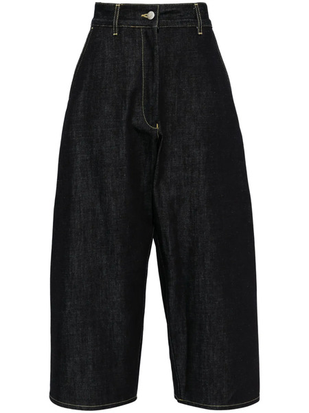  Studio Nicholson Wide-leg Cropped Jeans - Blue 